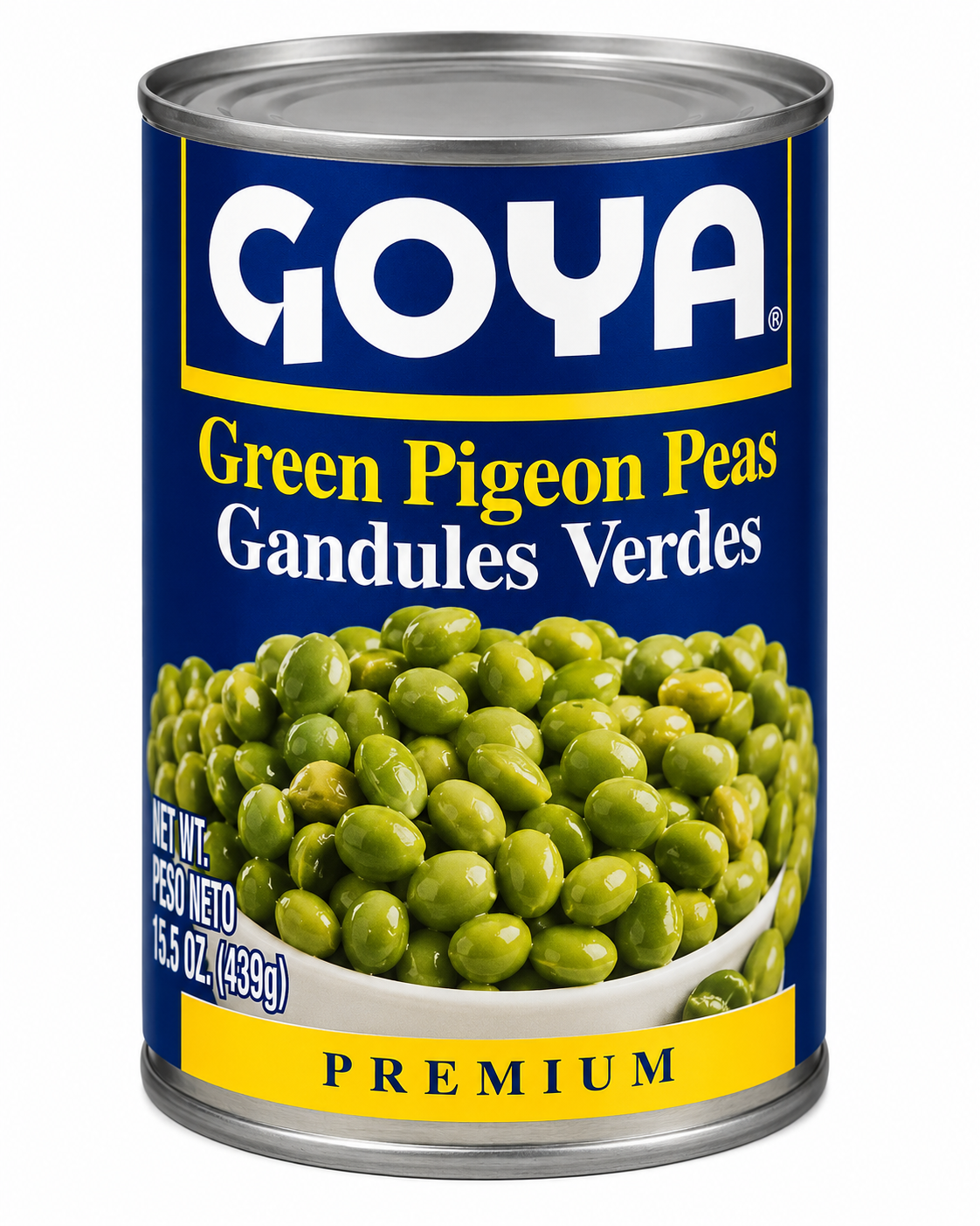Goya Green pigeon peas 15oz