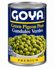 Goya Green pigeon peas 15oz
