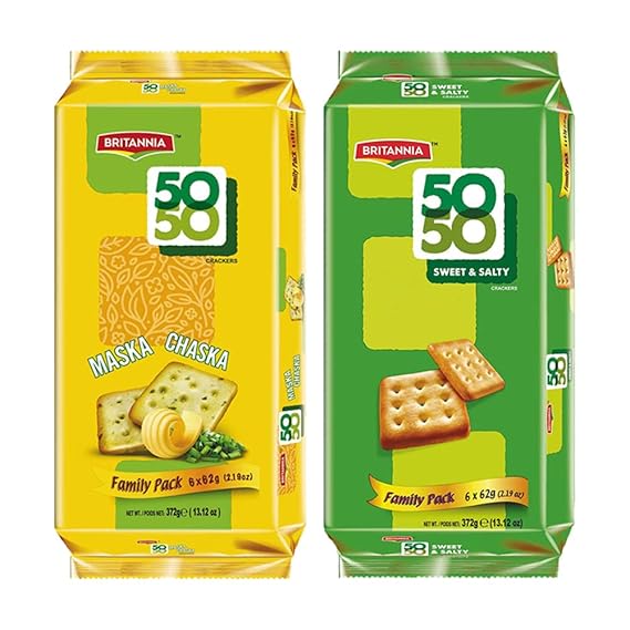 Britannia 50 50 Maska Chaska, 372 g