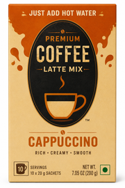 Deep cappuccino latte mix