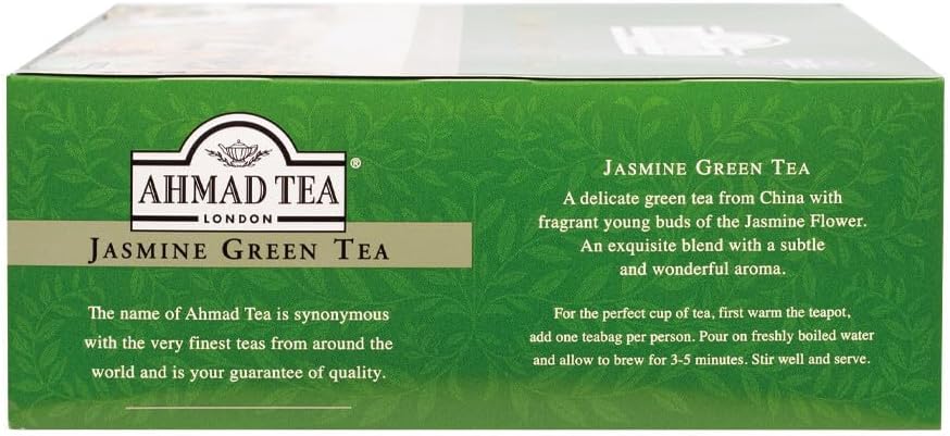 Ahmad Tea Jasmine Green Tea 100 Ct