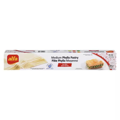 Alfa Filo Pastry : 450 g