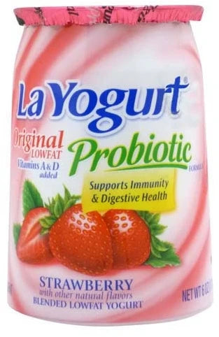 La Yogurt Strawberry 6 oz