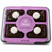 DEEP BLACK CURRANT EGGLESS CAKE : 280G