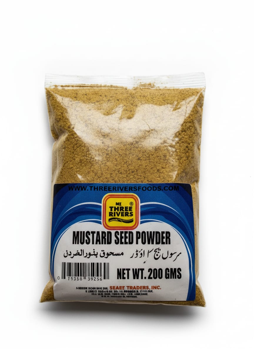 Three Rivers Mustard Powder : 200 Gm