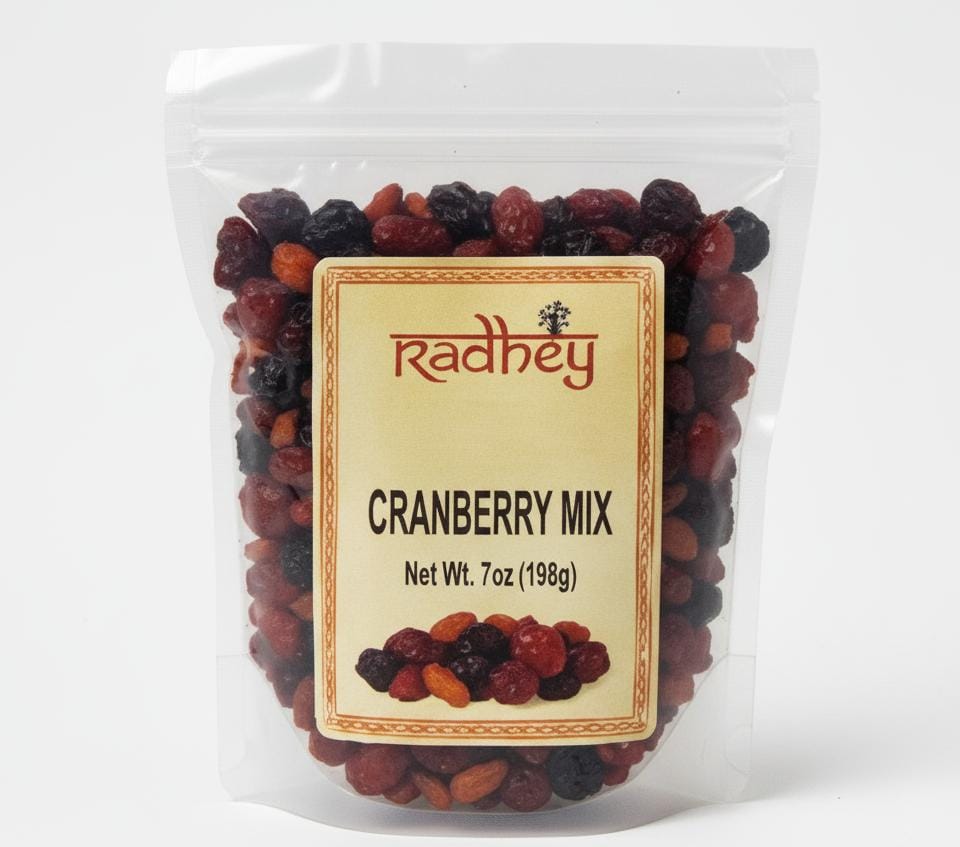 Radhey Cranberry Mix: 7oz