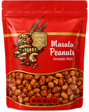 Deep Masala Peanuts 8 oz