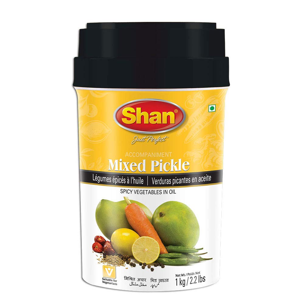 Shan Mixed Pickle 1 Kg 35.2 Oz
