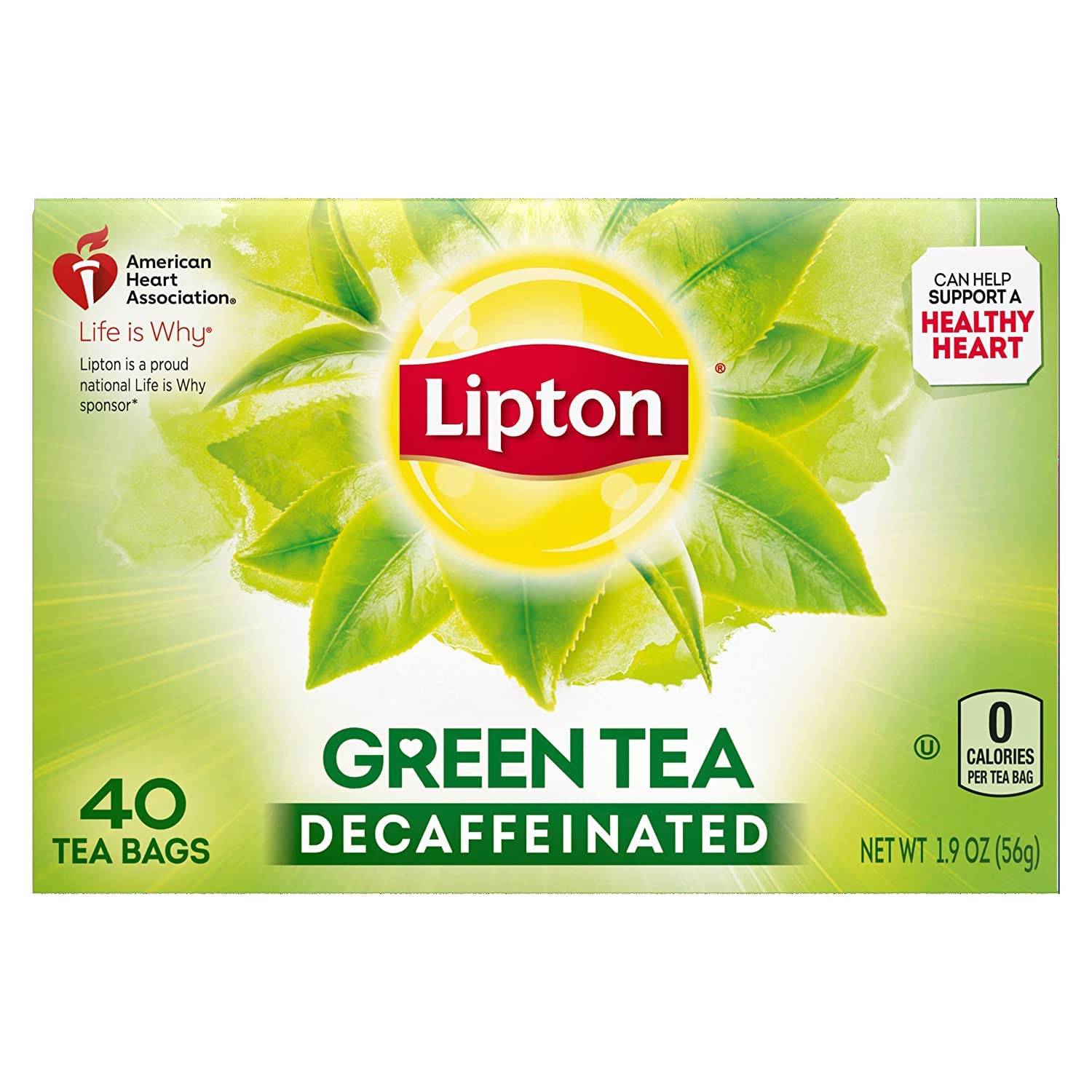 Lipton Green Tea : 56 G 40 BA