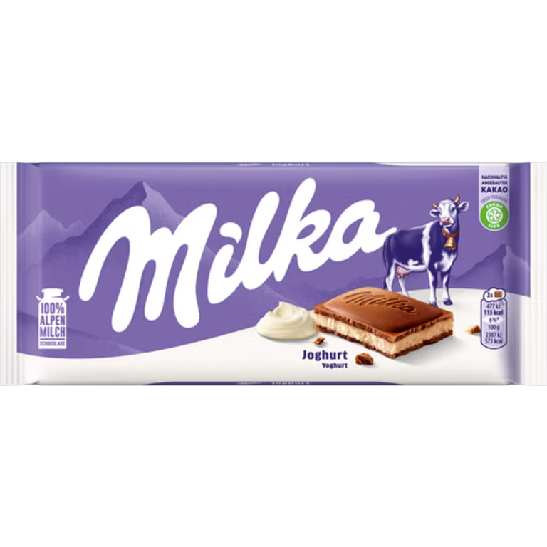 Milka yogurt, 100 g