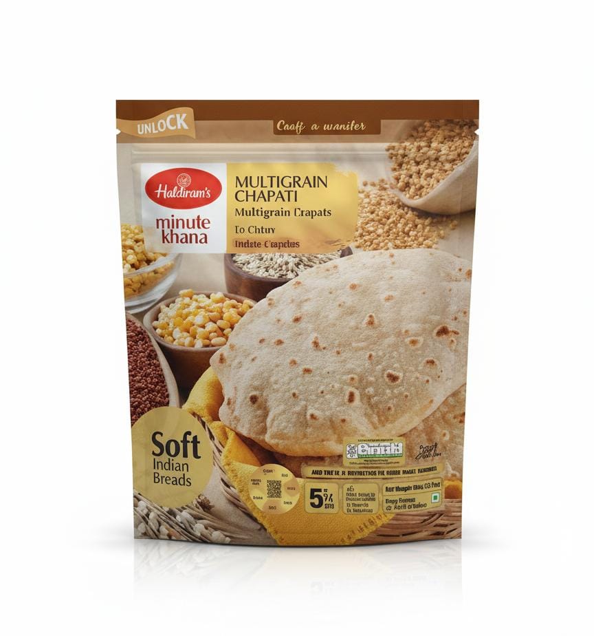 Hr Multigrain Chapati : 900g