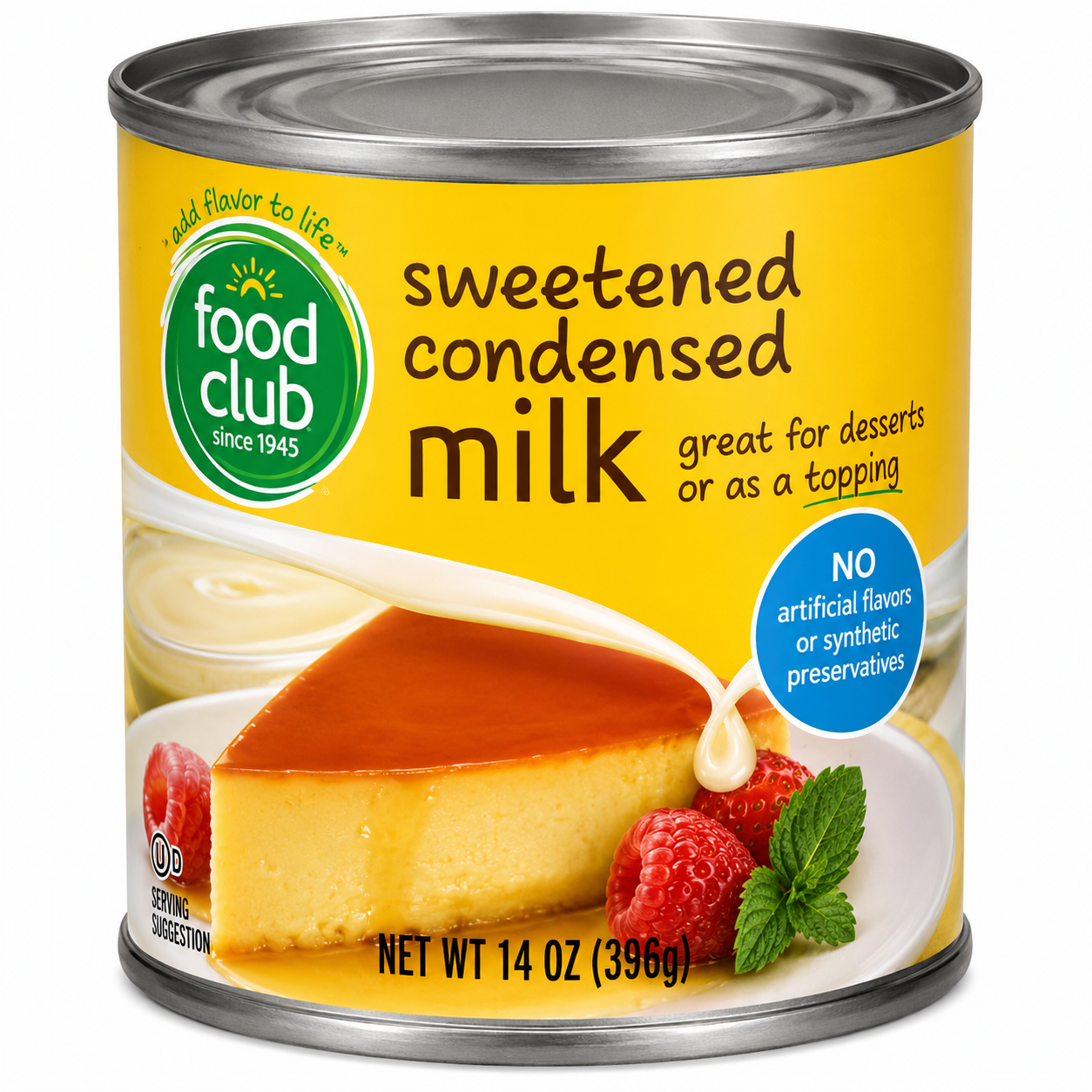 Food Club Sweetened Condensed Milk, 14 oz