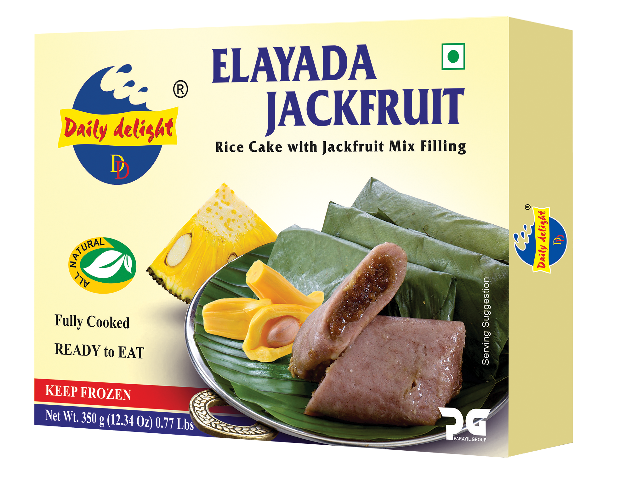 Dailydelight elayada jackfruit rice cake 350g