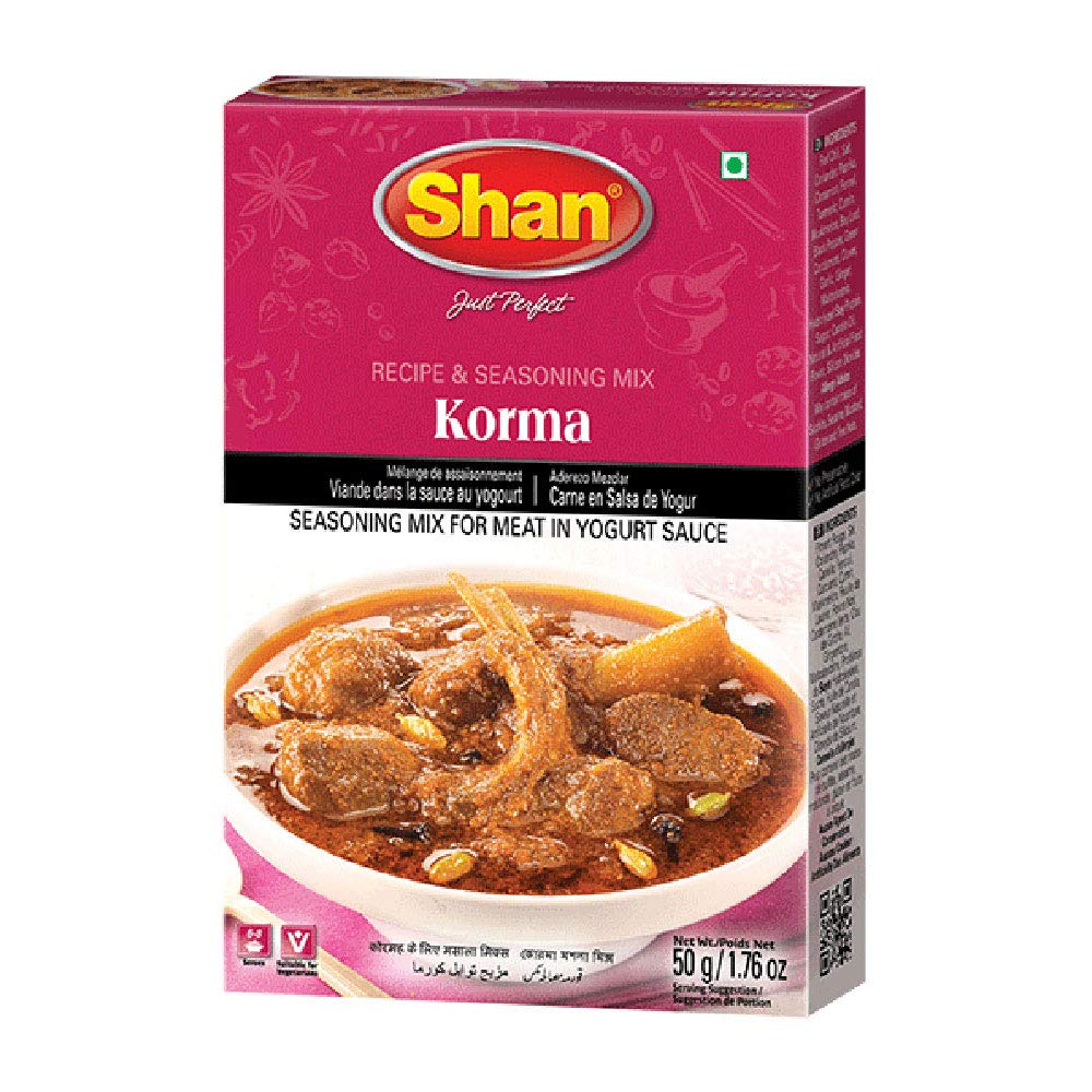 Shan Recipe & Seasoning Mix Korma. 1.76 oz