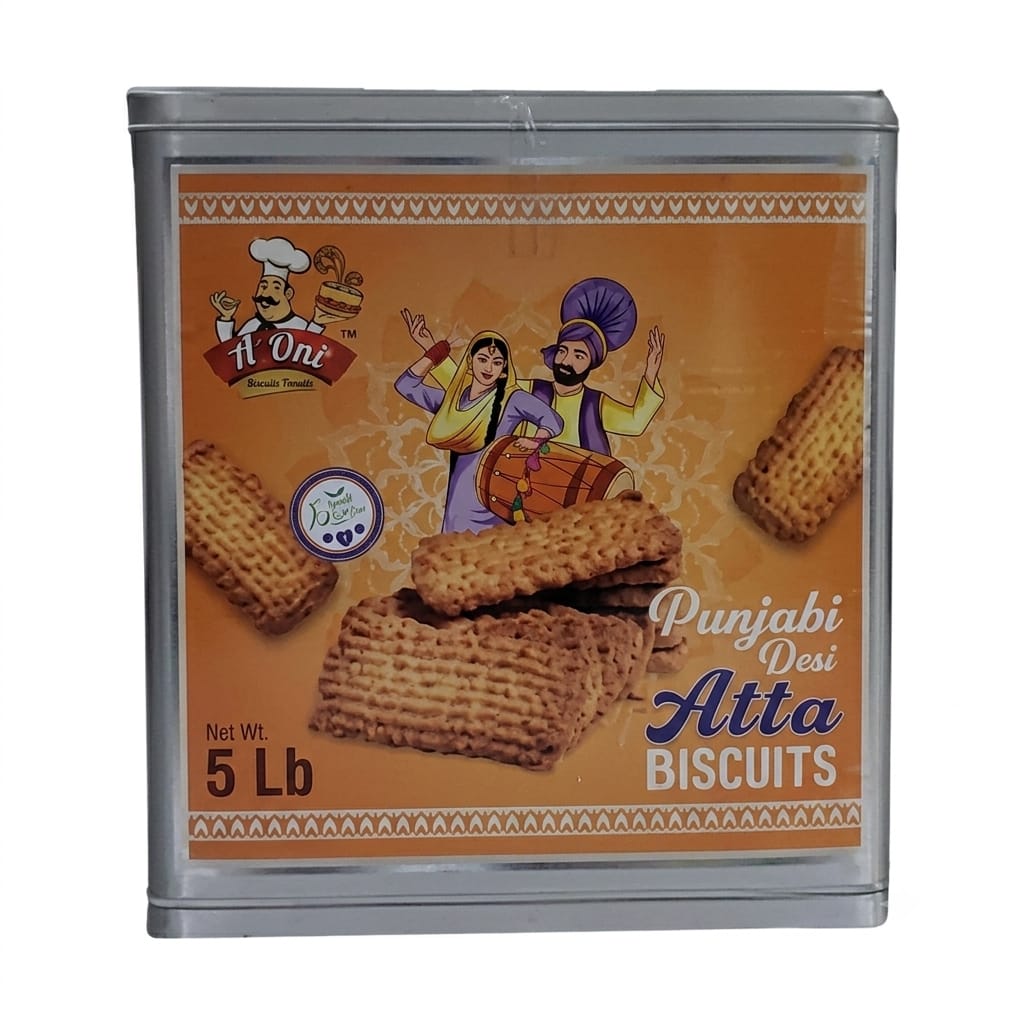 A One Punjabi Desi Atta Biscuits 5 lb