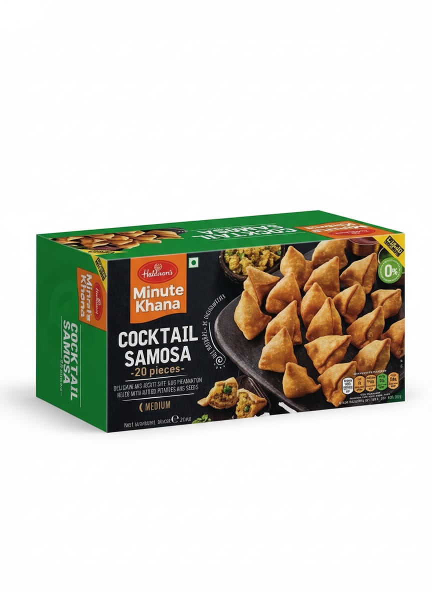 Haldiram Coctail Samosa : 650g