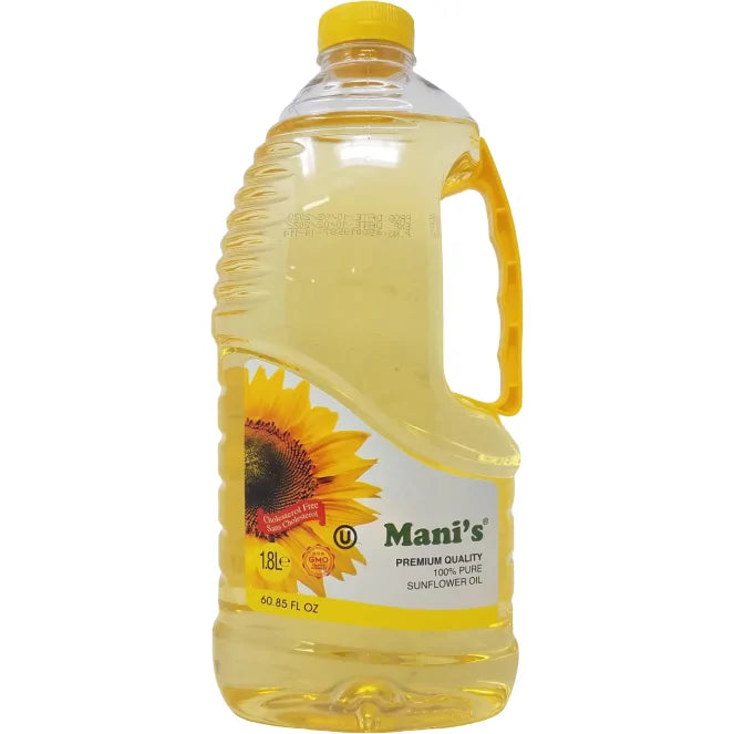 Mani S Sunflower Oil, 60.85fl Oz