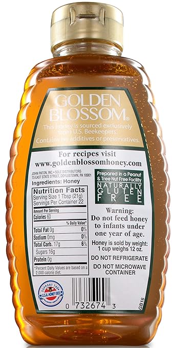 Golden blossom honey 16oz