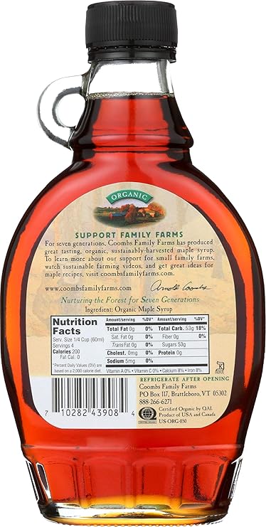 Family farms maple syrup 236ml