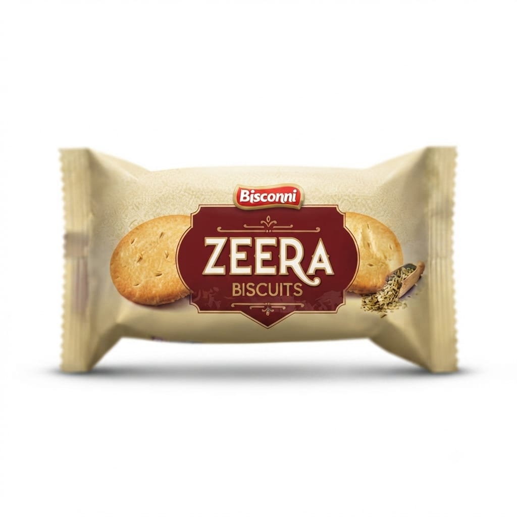 Bisconni Zeera Cookies, 93 Gm