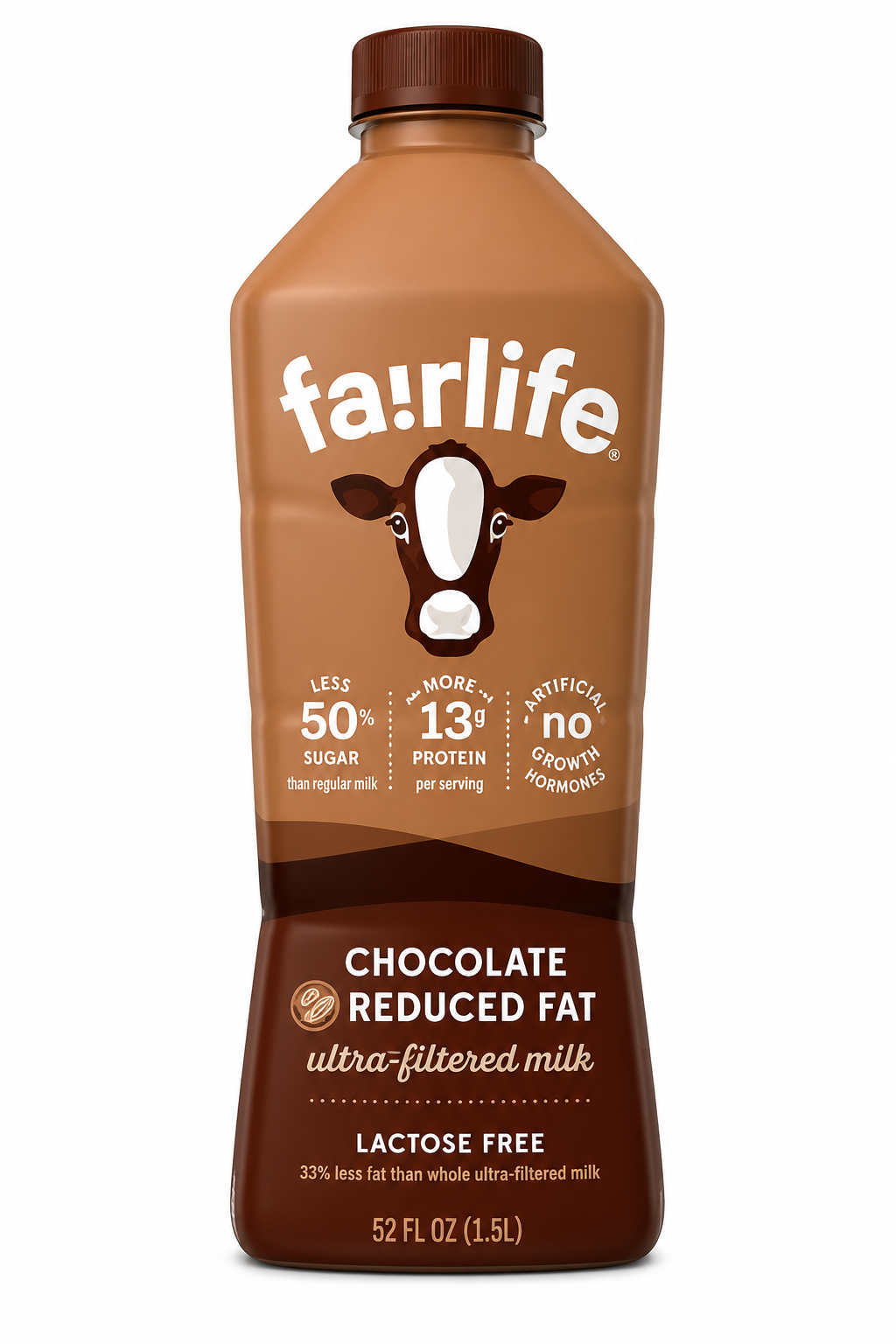 Fairlife 2% Reduced Fat Chocolate Milk 52 fl oz