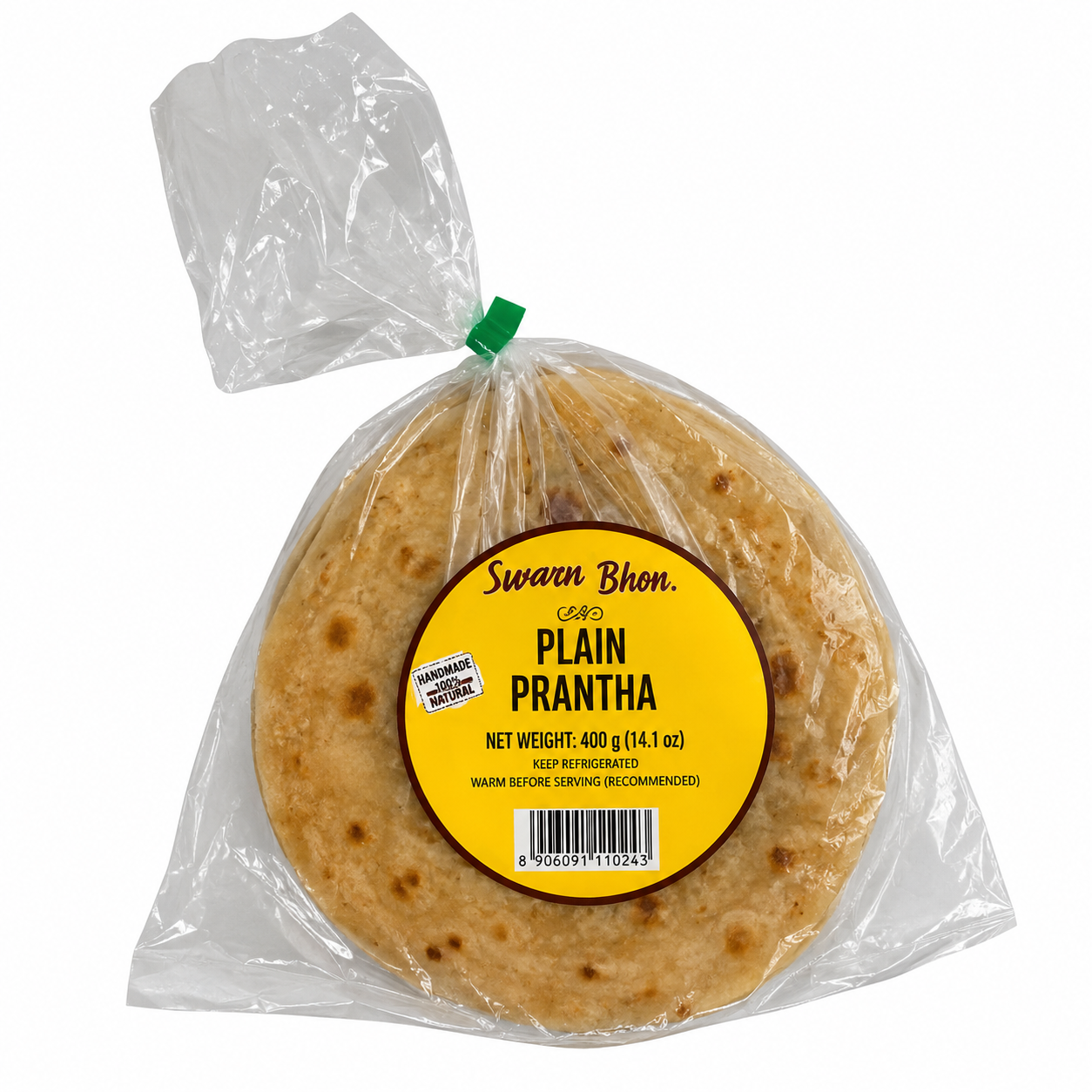 SAMOSSA BITES PLAIN PARATHA : 4 pcs
