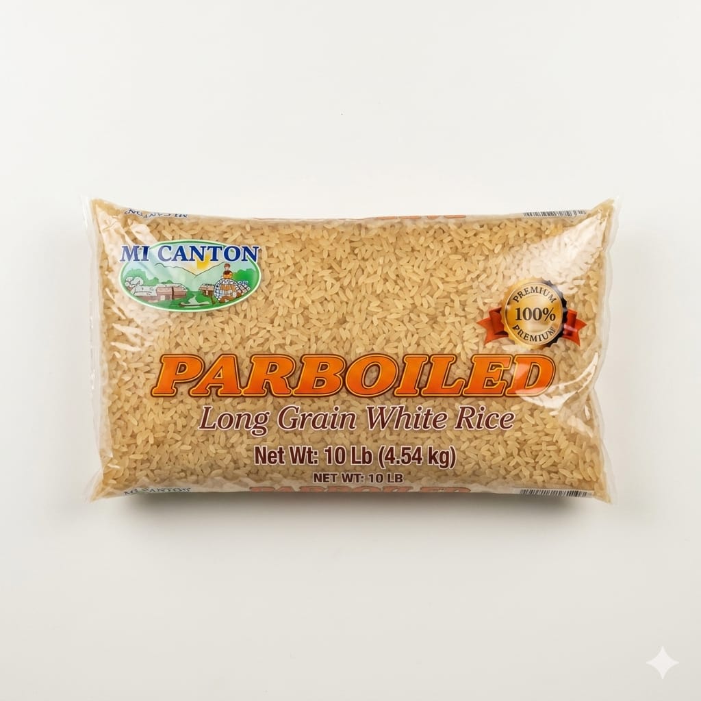 Mi Canton Long Grain Parboiled White Rice 10 lbs