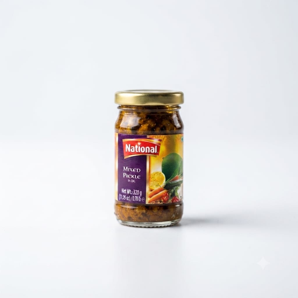 National Extra Hot Mixed Pickle 320 g