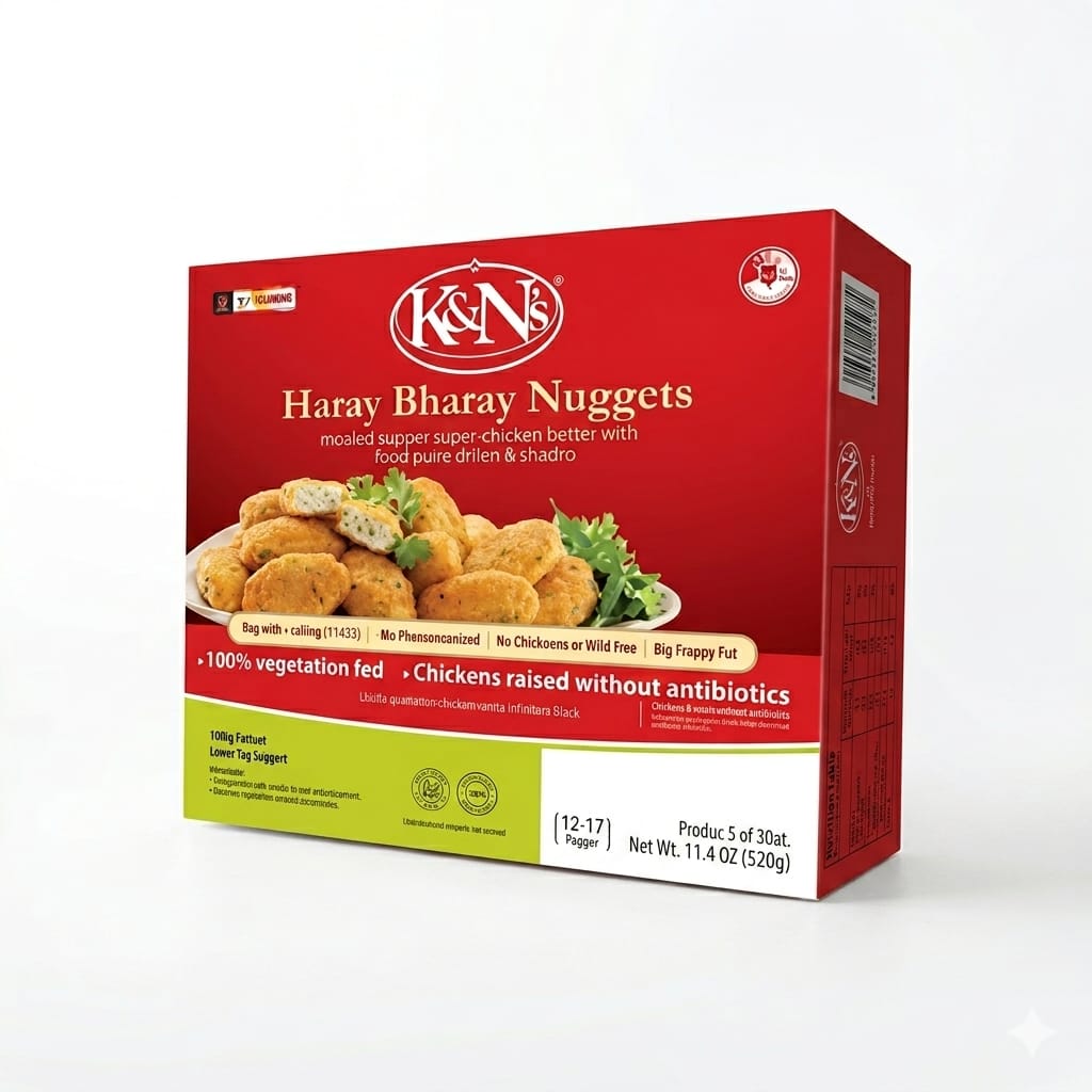 K&N Haray Bharay Nuggets : 520 g