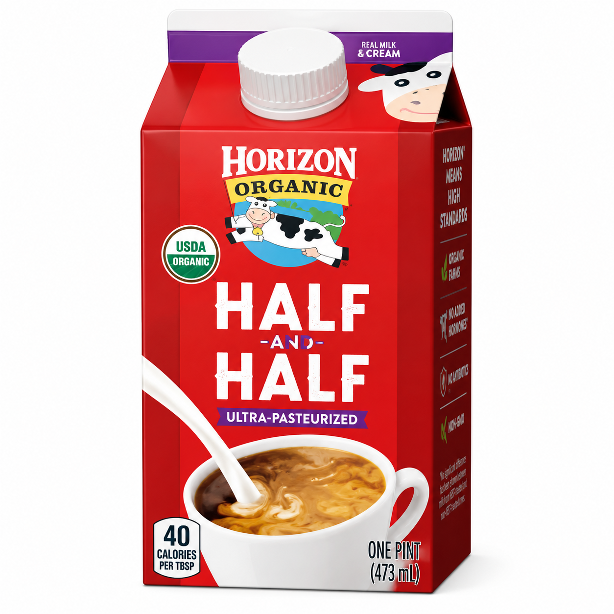 Horizon Organic Half & Half 16 fl oz