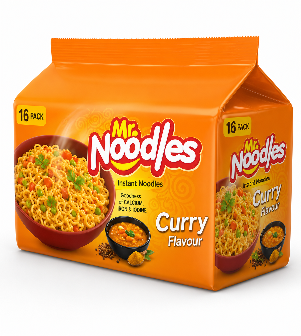Mr noodles chicken curry flavor 16pack