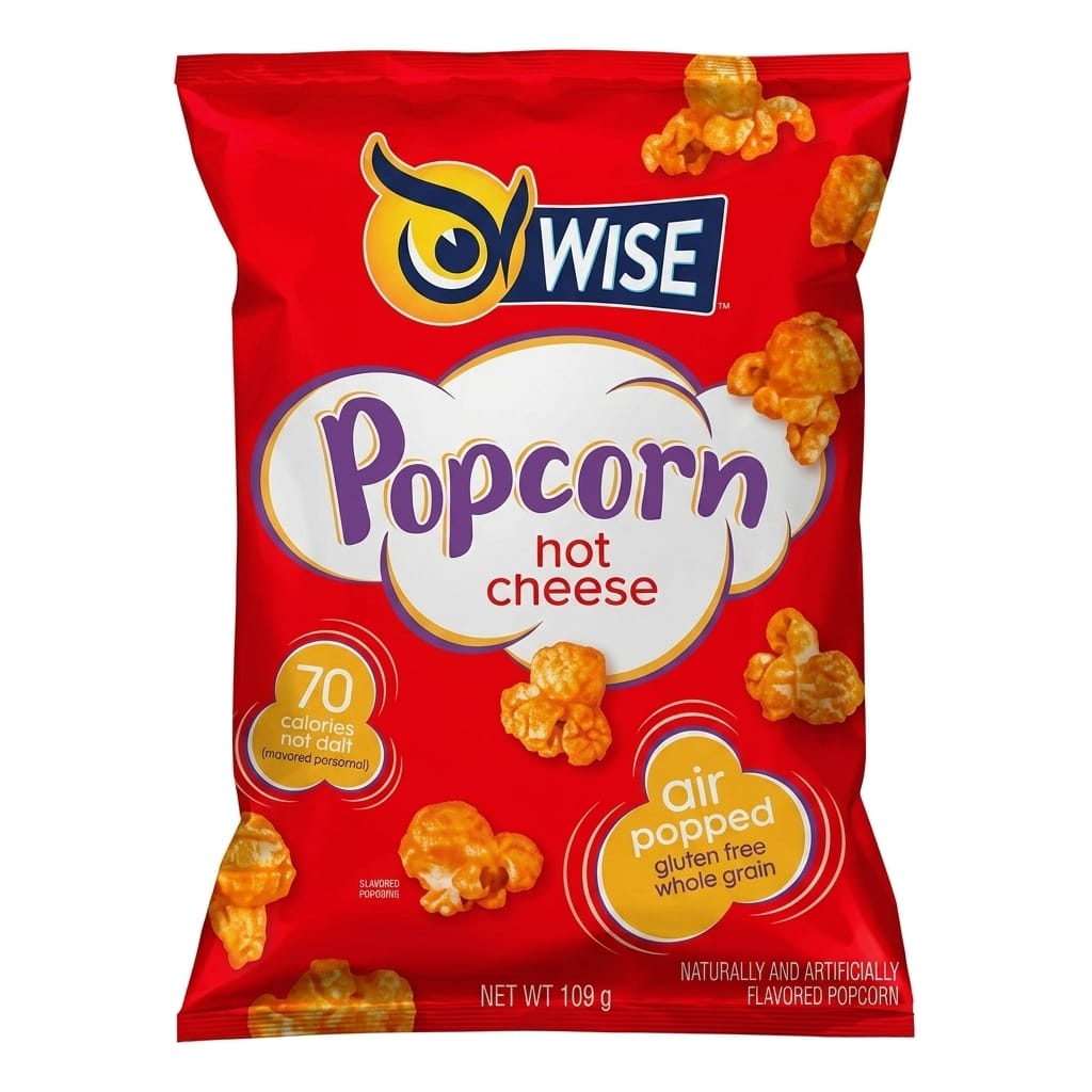 Wise Hot Cheese Popcorn 109 g