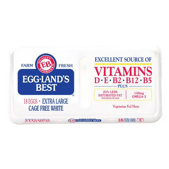 Eggland's Best Large White Eggs 18 pcs