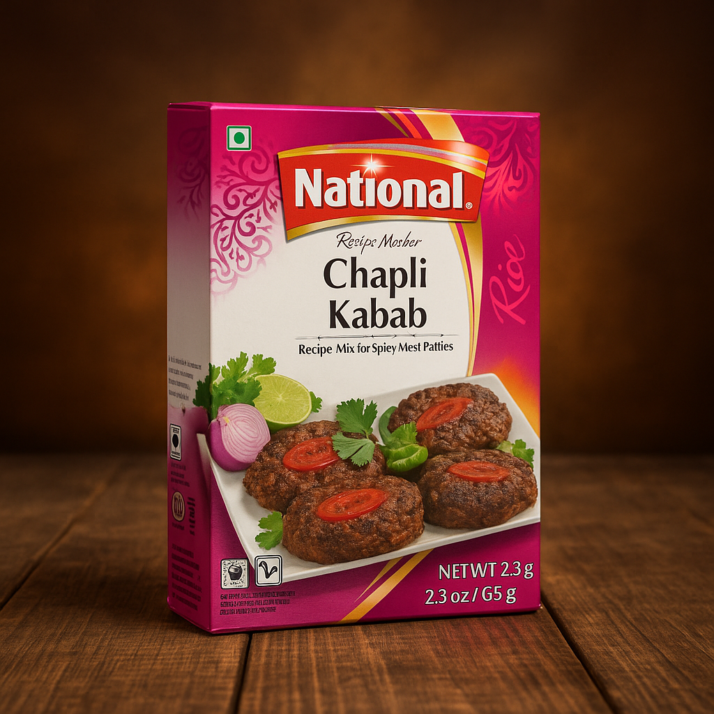 National Chaplin Kabab Masala (100)Gm