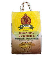 Laxmi brown sona masoori rice 10lb
