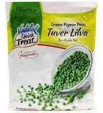 Vadilal quick treat tuver lilva green pigeon peas 32 oz
