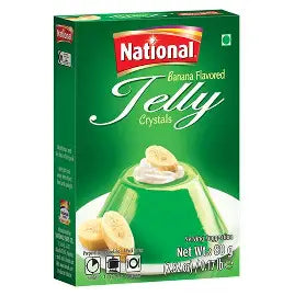 National Crystal Jelly Banana 80 Gm