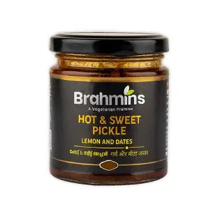 Brahmins Hot And Sweet Pickel : 0.88 lbs