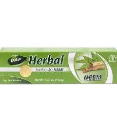 Dabur Herbal Toothpaste With Neem 5.43 oz