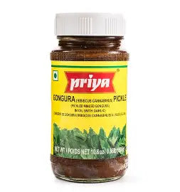 Priya Gongura Pickle 10.5 oz