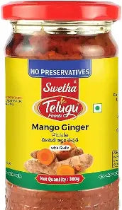 Swetha Telugu Foods Mango Ginger Pickle 300g