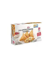 Ashoka Mini Jalapeno Cheese Samosa, 20 Pcs