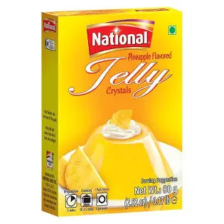 National Pineapple Flavored Jelly Crystals 2.82 oz