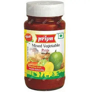 Priya Mixed Vegetable Pickle With Garlic 300 g