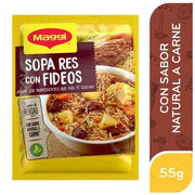 Maggi res con fideos 55g