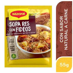 Maggi res con fideos 55g