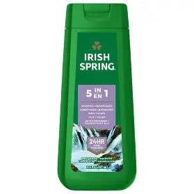 Irish Spring 5 In 1 Body Wash + Shampoo 20 Fl Oz