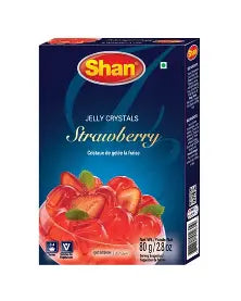 Shan Strawberry Jelly Crystals 80 gms