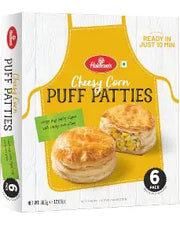 Haldiram Cheesy Corn Puff Paties : 360 g