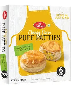 Haldiram Cheesy Corn Puff Paties : 360 g